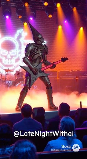 METALTON’s Tribute To Corey Feldman on LATE NIGHT WITH A.I. #sora2