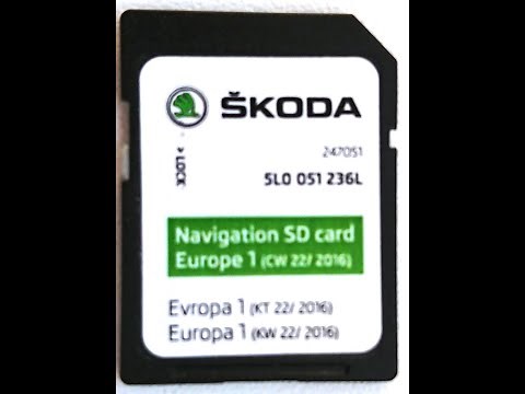 Update of the maps of Škoda Amundsen