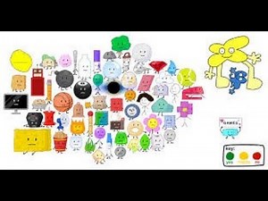 Roblox BFB (battle for bfdi) all characters!