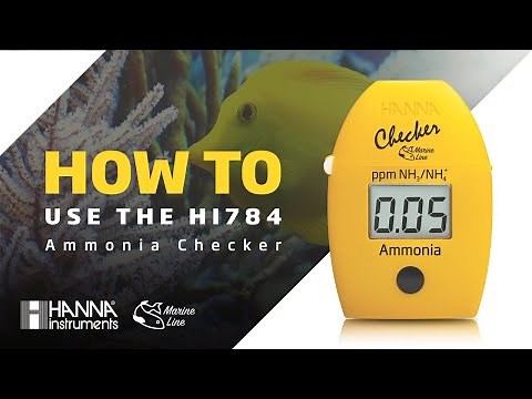 How to Use the HI784 Marine Ammonia Checker®