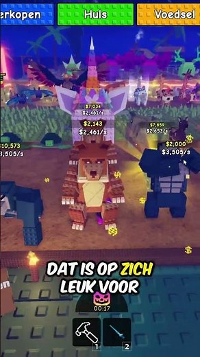I hatched a T-REX in Roblox Build A Zoo!! 🦖