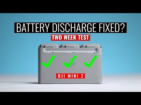 DJI Mini 2 | Battery Discharge Issue Fixed? (Two Week Test)