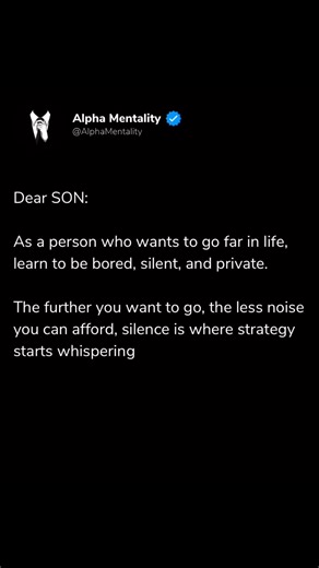 16K views · 549 reactions | Moving in silence is key to success. Work while nobody’s watching till your success comes to light. #reelschallenge #viralreels #trendingréels #indianreels #reels #alpha #hustle #fblifestyle #virals #motivation | AlphaMentality | Facebook