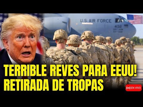 🚨 TRUMP ORDENA RETIRADA: EEUU ABANDONA 13 BASES ante ATAQUES de IRÁN