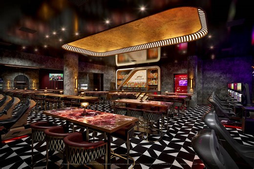 F1 Arcade Las Vegas opening soon at Forum Shops