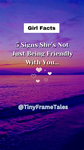 5 Signs She’s NOT Just Being Friendly With You… (You’re Missing This 😳) #shorts