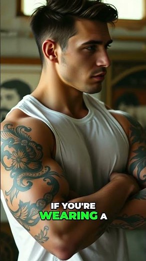 Wife Beater Style: Muscles or Disaster? TikTok Warning! #shorts