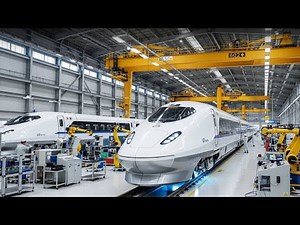 Inside the Maglev Train Factory How 600kmh Levitation Trains Are Built