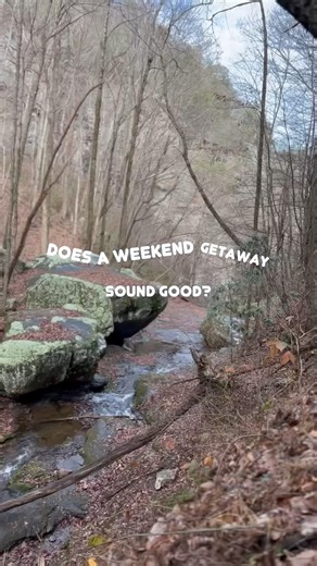 The perfect stay does exist!✨Romantic Cabin weekend✨🌲💦 #wintercamping #travel #cabinlife #tn