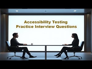 Accessibility Testing Practice Interview Questions