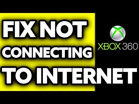 How To FIX XBOX 360 Not Connecting to Internet (2025)