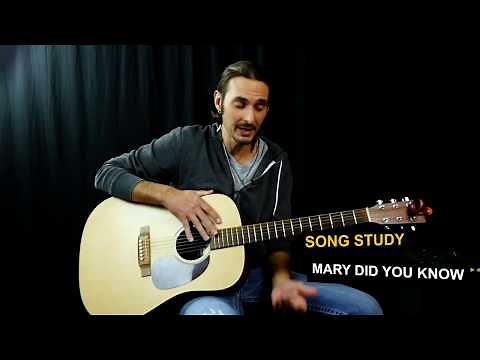 Mary Did You Know Guitar Lesson