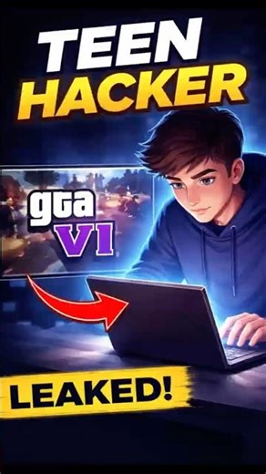 Teen Hacker Leaked This Game 😳 (From a Hotel Room) #curiosity #gta6 #facts #didyouknow