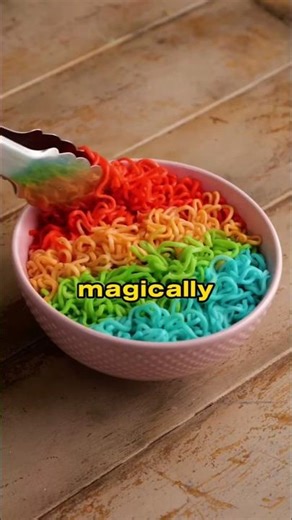 Color Changing Noodles!