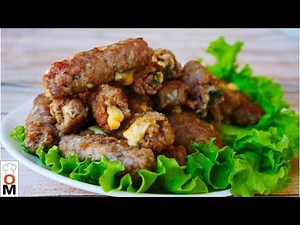 Mititeli - Stuffed Cutlets with Cheese and Dill