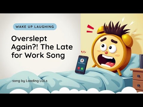 Always Late for Work! ⏰ Comedy Song About Oversleeping
