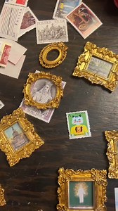 4.2K views · 92 reactions | Stamps Frame Art Gallery DIY | 2024 Year Of The Stamp Collect #stampcollecting #diyart #framedart #homedecor #craftideas #2024collection #stampgallery #creativeprojects #artdiy #stampenthusiast Turn your stamp collection into stunning framed art! Celebrate 2024 as the Year of the Stamp Collect with this easy DIY gallery project. Perfect for adding a personal touch to your home. ✨ | Chloeisag | Facebook