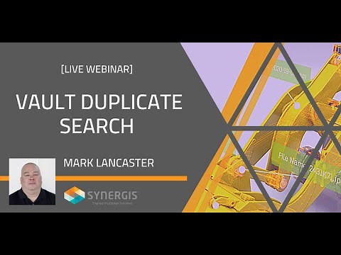Autodesk Vault - Duplicates Search Functionality