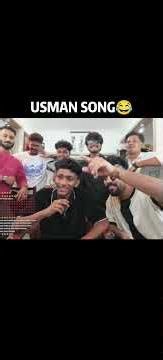 usman song🔥😂 #mrzthoppi