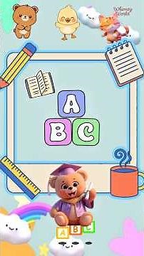 German ABC Song for Kids | Alphabetlied mit Spaß lernen | A–Z Kinderlied
