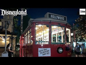 Ride Disney's Red Car Trolley! • POV