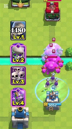 Elixer golem gang vs larry gang #clashroyale #supercell