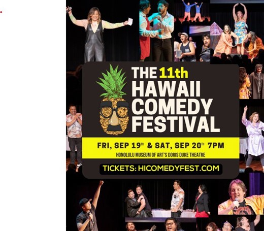 Hawaii Comedy Festival returns for 11th year with laughs, improv, and family fun