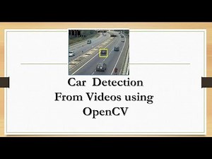 Car Detection using HAAR Cascade and Opencv from Videos.