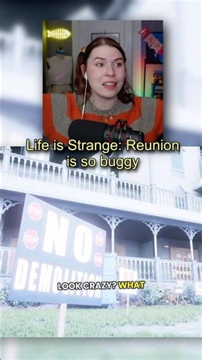 Glitches in Life is Strange: Reunion #lifeisstrangereunion #lifeisstrange #gamingshorts