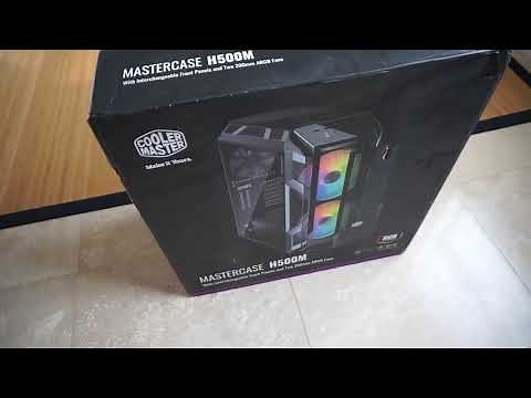 Commented Unboxing of the Cooler Master H500M PC Mid Tower Case