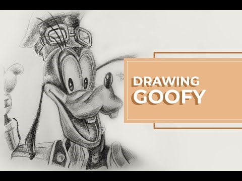 Drawing Goofy | LeadDrawing Studio