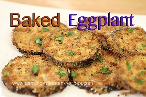 This baked "oven fried" eggplant is gluten free, crispy and delicious! Get the written recipe here: https://youtu.be/XQTkGAim3fg | Rockin Robin Cooks
