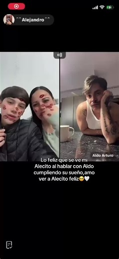 Alejandro y Aldo: Un Sueño Cumplido y Sonrisas Brillantes