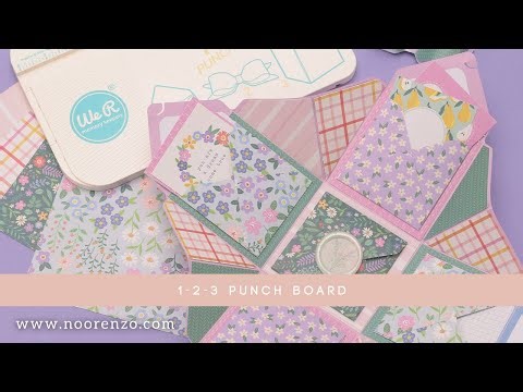 We R Memory Keepers 1-2-3 punch board