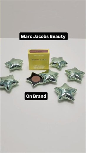 SWATCHES! Marc Jacobs Beauty Born Star Cream-to-Powder Long-Wear Eyeshadow in On Brand
