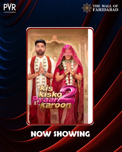 The real villain? SPOILERS. 😉 Save yourself, head to PVR CINEMAS at #TheMallOfFaridabad and stay ahead of the buzz! 🍿 🎞️ Now showing: Kis Kisko Pyaar Karu 2 Dhurandhar Zootopia 2 Tere Ishk Mein Sholay: The Final Cut (Re Release) 🎟 Catch your showtime now! #weekendvibes #movienight #pvrmovies [weekend movies, latest movie releases, dhurandhar, screening, pvr cinema experience] | Mall of Faridabad