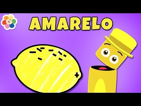 NOVO! APRENDA AS CORES COM O LÁPIS AMARELO | Coleção das Cores | BabyFirst TV Brasil