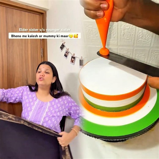 Wait for end😂Bheno ki ladai or maa ki maar❤️ #relatable #shorts #comedy #family #childhood #sister