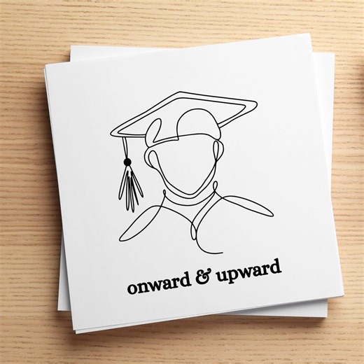 Modern Graduation Card Download, Printable Graduation Card, Minimalist Modern Clean Design, Graduate Definition Card, Congratulations Senior - Etsy