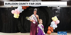 Burleson County Fair names contest winners