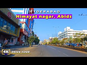 Himayat Nagar , Abids, koti - 4k drive Tour | Hyderabad