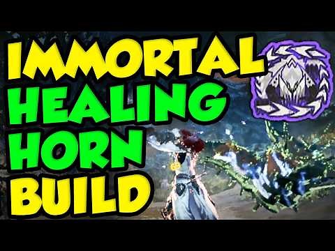 IMMORTAL HUNTING HORN BUILD FOR MONSTER HUNTER WILDS! Endgame Tempered Apex Farming Build