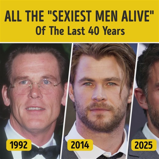 All The "Sexiest Men Alive" Of The Last 40 Years | Bright Side