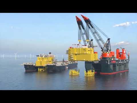 Sleipnir – World’s Largest Semi-Submersible Crane Vessel in Offshore Wind Operations
