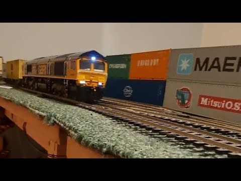 Bachmann Next Generation Class 66 no.66761 Wensleydale Railway Association Demonstration