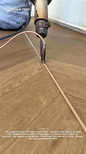 Flooring Pros Hate This #FlooringHack #DIYTools #HomeRenovation