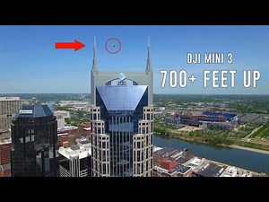 DJI Mini 3 - Highest Flight above a Major City (Signal Penetration Test)