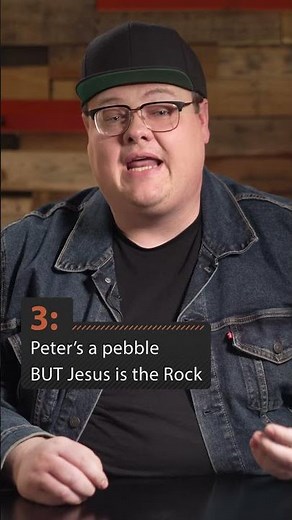 What did Jesus mean when He said "On This Rock I Will Build My Church"? #catholicism #papalauthority