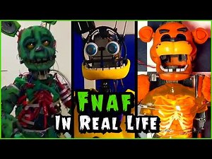 FNAF Springlock Suits In Real Life!
