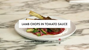 1M views · 1.6K reactions | Still feeling like lamb chops are hard to make? We'll show you how easy it is to create big flavors with FarmToFork™ Tomato Basil Sauce. #ad | Bon Appétit Magazine | Facebook